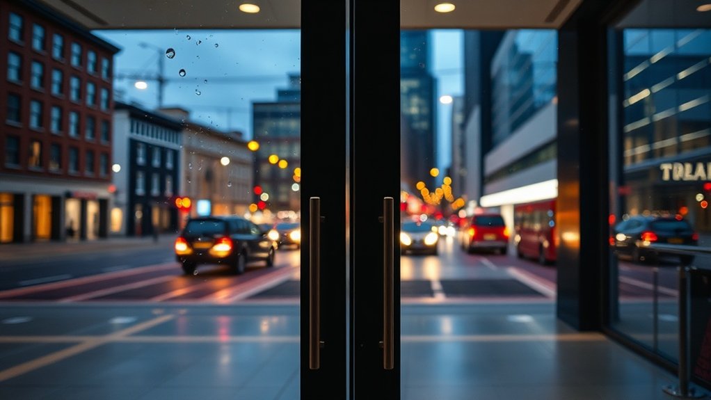 Glass Doors Belvue Park