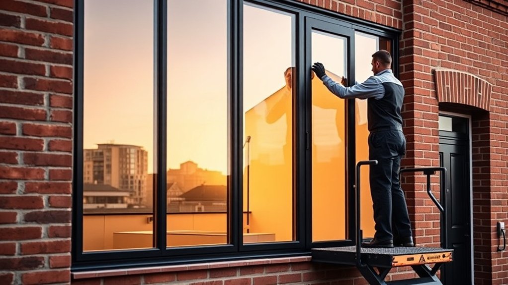 Glazier in Belvue Park