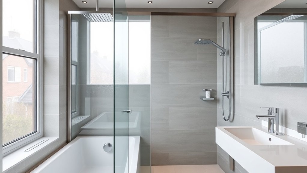 Semi-Frameless Shower Screens Northolt