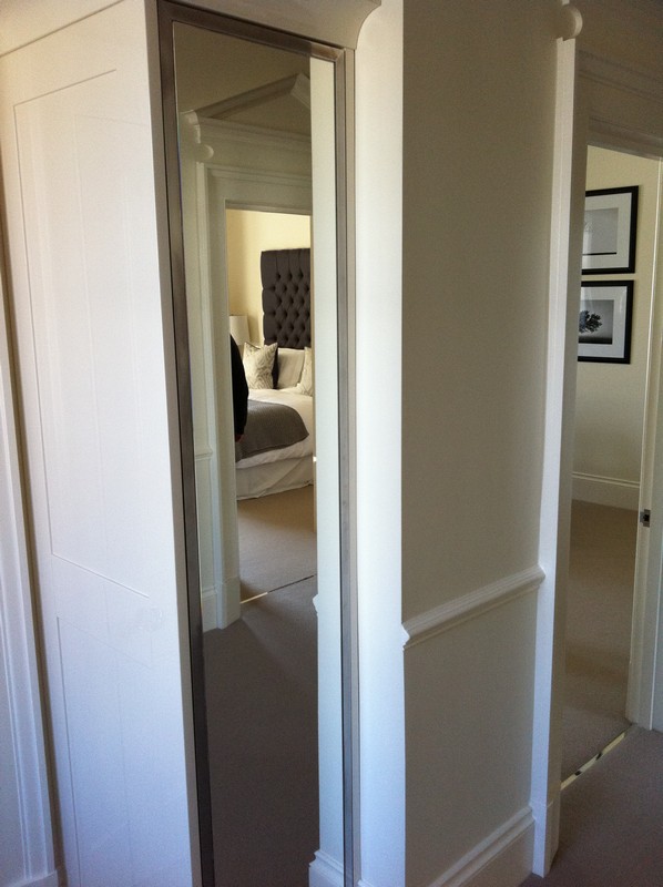 Full-length wardrobe mirror fitted in Northolt home
